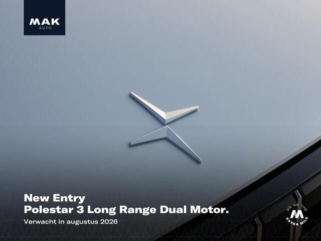 Polestar 3 Long Range Dual Motor , Prime Pack, B&W, HUD, luchtv., 22", Nappa-leder, stl.ventilatie, massage, tr.haak, NP110k