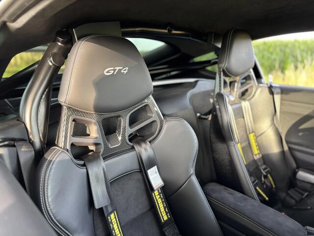 Porsche 718 GT4 4.0 | Clubsport | Handgeschakeld | 420pk | Sport Chrono | PDLS+ | PVTS Plus | PTV 01-2020 43.383 KM