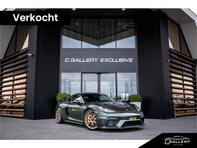 Porsche 718 GT4 RS - Origineel NL | 3 jaar Porsche Approved | Volledig XPEL | Weissach | Oakgreenmetallic | Keramisch | Carbon | Sport Chrono +