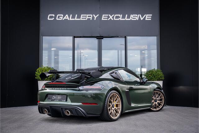 Porsche 718 GT4 RS - Origineel NL | 3 jaar Porsche Approved | Volledig XPEL | Weissach | Oakgreenmetallic | Keramisch | Carbon | Sport Chrono +
