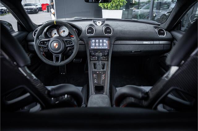 Porsche 718 GT4 RS - Origineel NL | 3 jaar Porsche Approved | Volledig XPEL | Weissach | Oakgreenmetallic | Keramisch | Carbon | Sport Chrono +