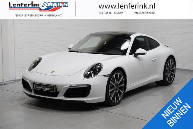 Porsche 911 3.0 Carrera S Schuifdak Bi-xenon Cruis Stoelverwarming en ventilatie 20" Velgen Bose surround memory DAB ontvangst parkeerpakket met camera