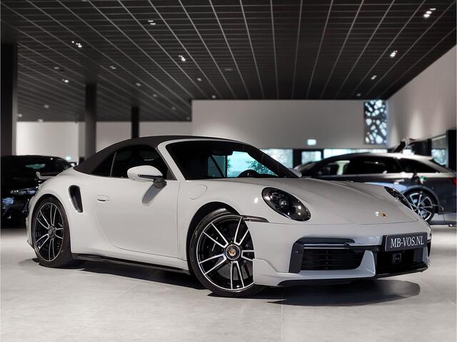 Porsche 911 Cabrio 3.8 Turbo S Aerokit|Ceramic|Lift|PP|Sportuitlaat|Stoelkoeling|Innodrive|Keyless|Krijt