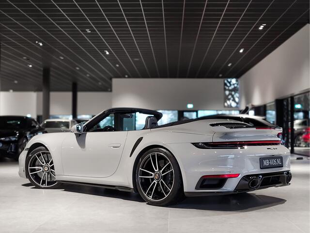 Porsche 911 Cabrio 3.8 Turbo S Aerokit|Ceramic|Lift|PP|Sportuitlaat|Stoelkoeling|Innodrive|Keyless|Krijt