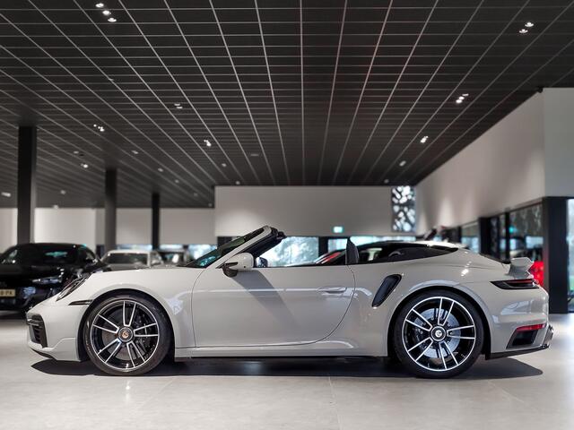 Porsche 911 Cabrio 3.8 Turbo S Aerokit|Ceramic|Lift|PP|Sportuitlaat|Stoelkoeling|Innodrive|Keyless|Krijt