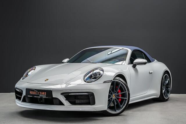 Porsche 911 Cabrio 992 3.0 Carrera S |sport chrono|sport design|neuslift|sportuitlaat|PDLS koplampen|Bose|stoelverarming|stoelventilatie|memory|Apple Carplay|blindspot|360 camera|