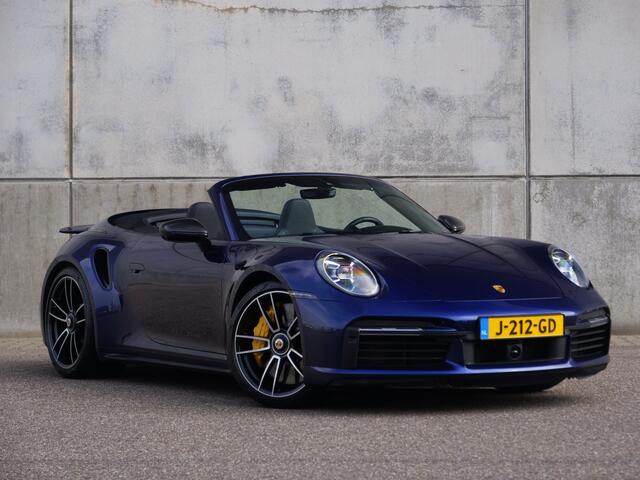 Porsche 911 Cabrio 3.8 Turbo S | NL auto | burmester | carbon | sport-uitlaat | vierwielsturing