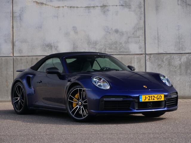 Porsche 911 Cabrio 3.8 Turbo S | NL auto | burmester | carbon | sport-uitlaat | vierwielsturing
