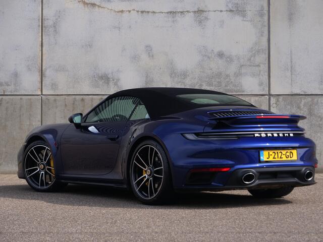Porsche 911 Cabrio 3.8 Turbo S | NL auto | burmester | carbon | sport-uitlaat | vierwielsturing