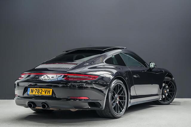 Porsche 911 Carrera 4 GTS 3.0 450pk 991.2 |LED-koplampen|Burmester|lift|sportstoelen 18-voudig|memory|panoramadak|sport chrono|sportuitlaat|carbon spiegels|veel Porsche Exclusive|