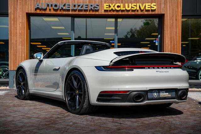 Porsche 911 Cabrio 3.0 Carrera Sportuitlaat Stoelverw. Camera LED 21''LM