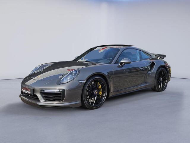 Porsche 911 3.8 Turbo S /Keramische remmen/Burmester/Adapt. Cruise Contr./PASM/Stoelverkoeling/Parkeersens.+Camera/Sport Chrono Plus/Carbon/Open dak/Centerlock 20''/(MET GARANTIE*)
