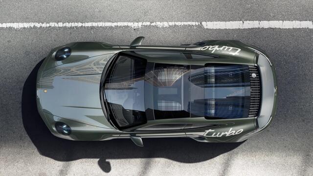 Porsche 911 3.8 Turbo 50 Years, Heritage Design, 21", pano, Burmester, schuifdak, alcantara, memory, keyless, ACC, NP404k