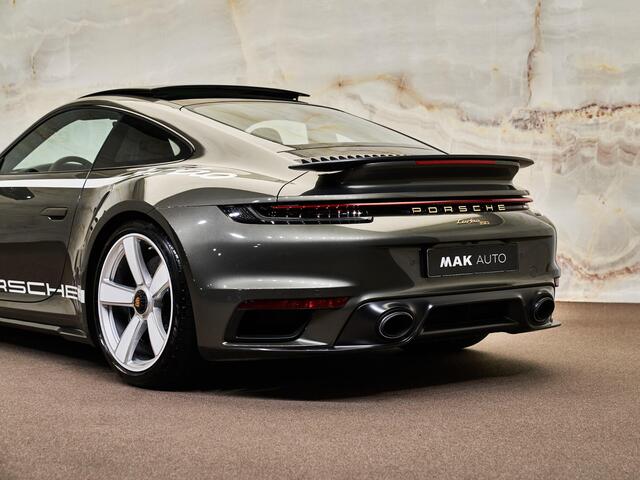 Porsche 911 Coupé 3.8 Turbo 50 Years, Heritage Design, 21", pano, Burmester, schuifdak, alcantara, memory, keyless, ACC, NP404k