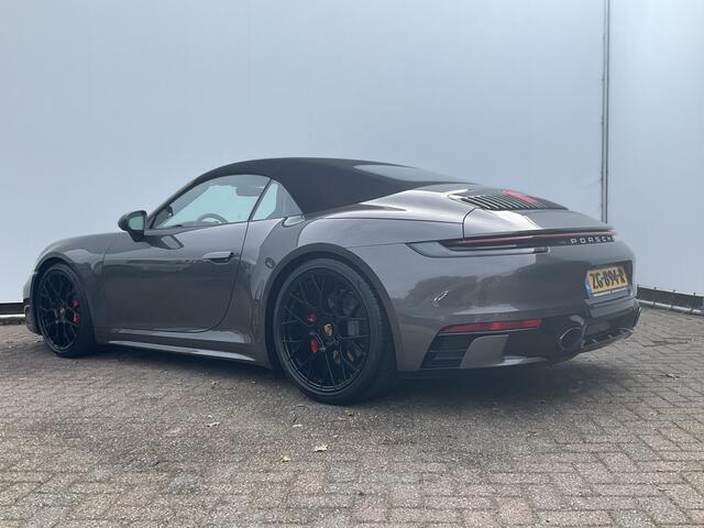Porsche 911 Cabrio 3.0 Carrera 4 S Sportchrono plus 14-weg orig.NL Agaatgrijs perfecte configuratie
