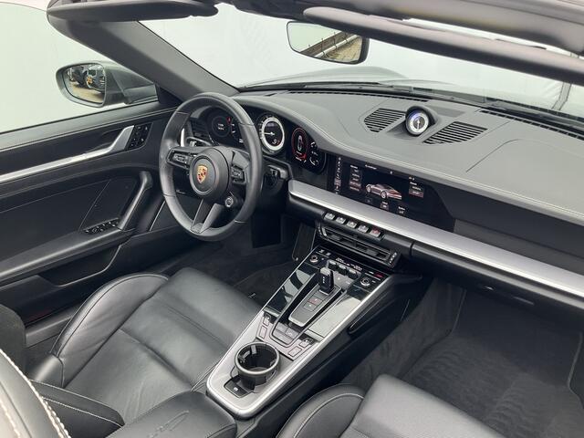 Porsche 911 Cabrio 3.0 Carrera 4 S Sportchrono plus 14-weg orig.NL Agaatgrijs perfecte configuratie