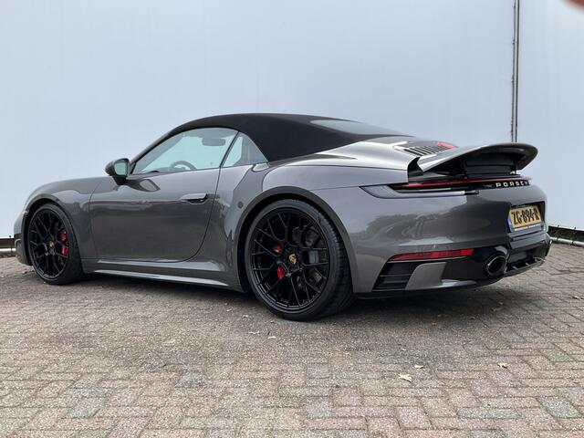 Porsche 911 Cabrio 3.0 Carrera 4 S Sportchrono plus 14-weg orig.NL Agaatgrijs perfecte configuratie