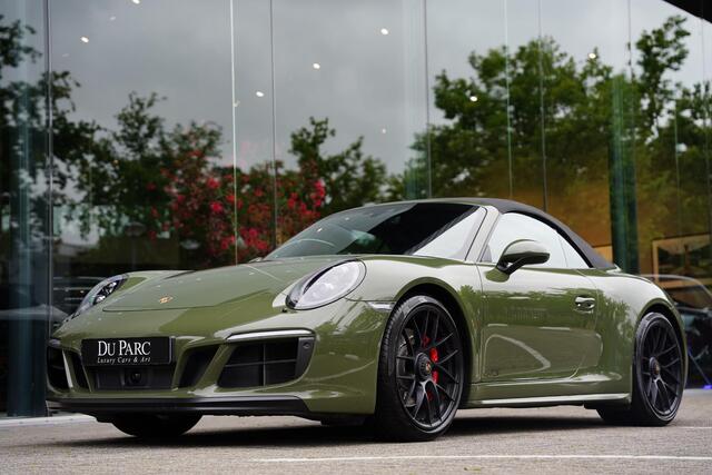 Porsche 911 991 Cabriolet 3.0 Carrera GTS Nato Green Burmester Lifting