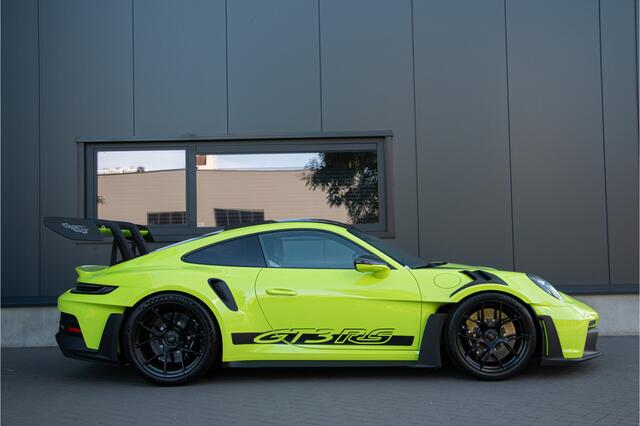Porsche 911 Porsche 911 4.0 GT3 RS | (ExportPrice) | Weissach | PTS | VAT | Ceramic PCCB | Lift | Exclusive Manufaktur Acid Green ¤16,539 PTS | Bose Sound | Sport Chrono | PDLS+ Black | 525 HP | Alcantara | Carbon | VAT | 992 | Clubsport Package | Camera | Ambient Li