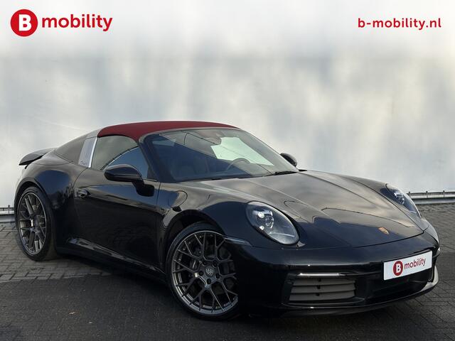 Porsche 911 3.0 4 Targa 16.000KM Leer Achteruitrijcamera AppleCarplay | DAB Audio | Sportuitlaat | Elektrische Stoelen