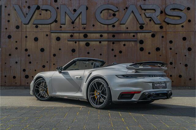 Porsche 911 Cabrio 3.8 Turbo S | Aerokit | Full PPF | Burmester | Stoelventilatie | InnoDrive | APPROVED 2027