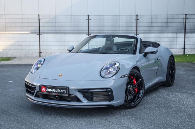 Porsche 911 Cabrio 3.0 Carrera 4 GTS Voll Sportstoelen 18-wegs met Memory/ verwarmd, GT3 Velgen/ skirts, Matrix Led PDLS+, Hefsysteem vooras, Sport chrono, Sport design, PTV+, Sportuitlaat, 4 wielbesturing, 360 view, Bose, Keyless, Carbon/ Licht-Design/ Spiegel pakke