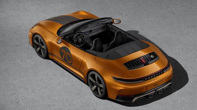 Porsche 911 Cabrio Spirit 70 Edition