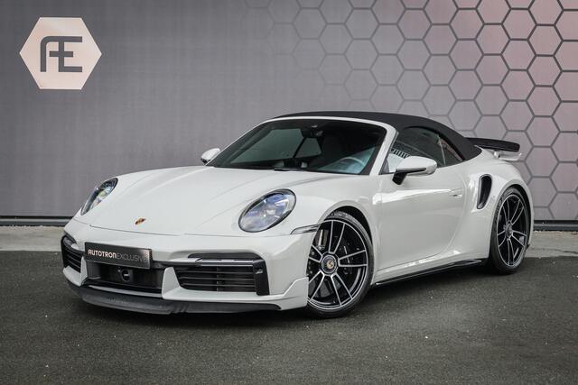 Porsche 911 Cabrio 3.8 Turbo S | SPORT DESIGN AERO KIT | LIFTING | BOSE | GT SPORTSTUUR MET VERWARMING | PDLS+ | LIFTING | 360CAM | PASM | STOELKOELING | INNODRIVE ADAPTIVE CRUISE | ACHTERASBESTURING | STUURVERWARMING |
