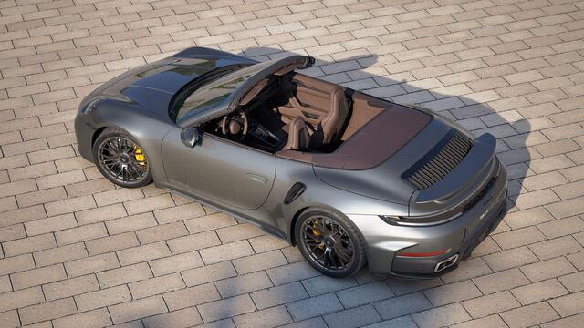 Porsche 911 Cabrio 3.6 Turbo S , noselift, clubleder, ceramic, Burmester, sp.chrono, ACC, surround view, NP394k