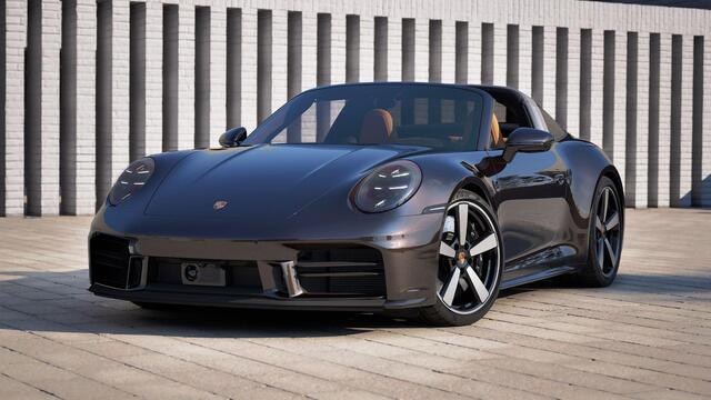 Porsche 911 3.0 Targa 4S , PTS Macadamia, noselift, Exclusive Manufaktur, Burmester, 21", SportDesign, ACC, privacy, NP317K