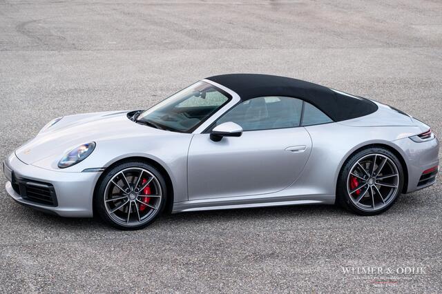 Porsche 911 Cabrio 3.0 Carrera S GT zilver, schakelb. sportuitlaat