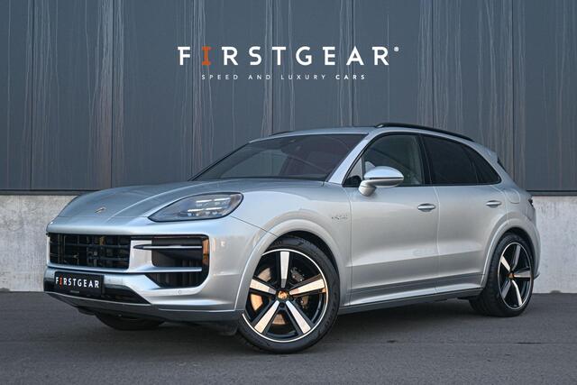 Porsche CAYENNE 3.0 E-Hybrid *Burmester 3D / Achteras-besturing / Panorama / Passenger-display / Keyless / HUD*