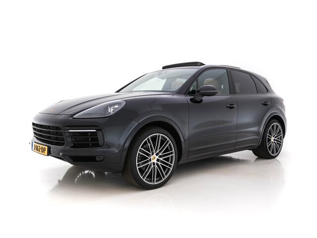 Porsche CAYENNE 3.0 E-Hybrid Sport-Chrono-Pack (INCL-BTW) *PANO | NAPPA-VOLLEDER | FULL-LED | BOSE-SURROUND | MEMORY-PACK | AIR-SUPENSION | NAVI-FULLMAP | CAMERA | DAB+ | SPORT-SEATS | 22''ALU*