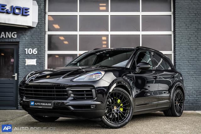 Porsche CAYENNE 3.0 E-Hybrid Pano, Leder, Lucht/V, Sport Chrono, Trekhaak, 21LM, Comfort Stoelen 14 Weg,