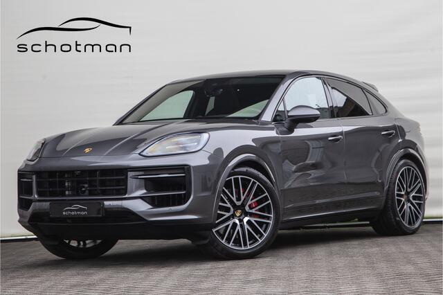 Porsche CAYENNE Coupé 3.0 S E-Hybrid 520pk Pano, Bose, Sport-Design, 18-voudige sportstoelen, Luchtvering