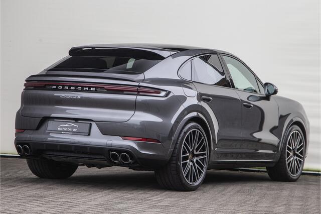 Porsche CAYENNE Coupé 3.0 S E-Hybrid 520pk Pano, Bose, Sport-Design, 18-voudige sportstoelen, Luchtvering