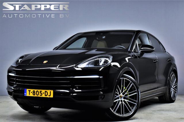 Porsche CAYENNE Coupé 3.0 462pk E-Hybrid Turbo Sportchrono/Pano/Trekhaak/Lmv22''/Carplay/Memory/Camera/Luchtvering