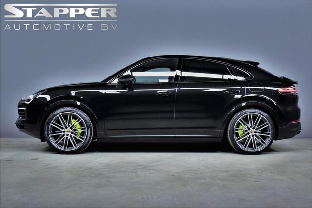 Porsche CAYENNE Coupé 3.0 462pk E-Hybrid Turbo Sportchrono/Pano/Trekhaak/Lmv22''/Carplay/Memory/Camera/Luchtvering
