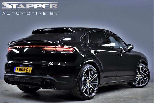 Porsche CAYENNE Coupé 3.0 462pk E-Hybrid Turbo Sportchrono/Pano/Trekhaak/Lmv22''/Carplay/Memory/Camera/Luchtvering