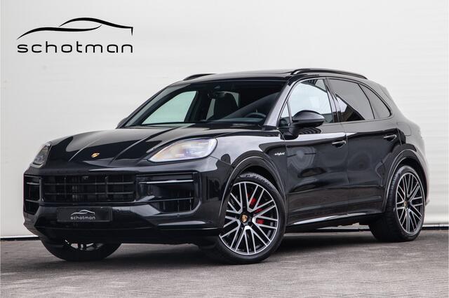 Porsche CAYENNE 3.0 E-Hybrid Sport-Design, Pano, Sportstoelen 18-voudig, Bose, Facelift