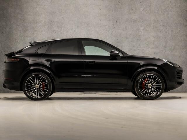 Porsche CAYENNE Coupé 3.0 E-Hybrid SportDesign 476Pk Automaat (PANORAMADAK, SPORTCHRONO PAKKET, ALCANTARA HEMEL, MEEGESPOTEN BUMPERS, LUCHTVERING, MEMORY SEATS, SFEERVERLICHTING, APPLE CARPLAY, BOSE AUDIO, 360 CAMERA, NIEUWSTAAT)