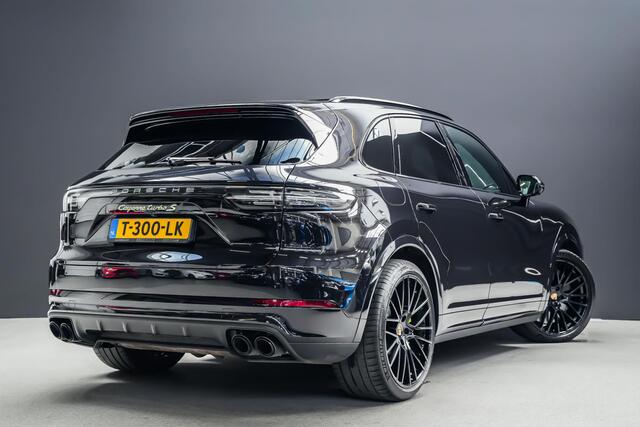 Porsche CAYENNE Turbo S 4.0 680pk E-Hybrid |panoramdak|Bose|sport chrono|luchtvering|18-voudige sportstoelen|HUD|memory|360 camera|blind spot|keyless|cruise control adaptief|