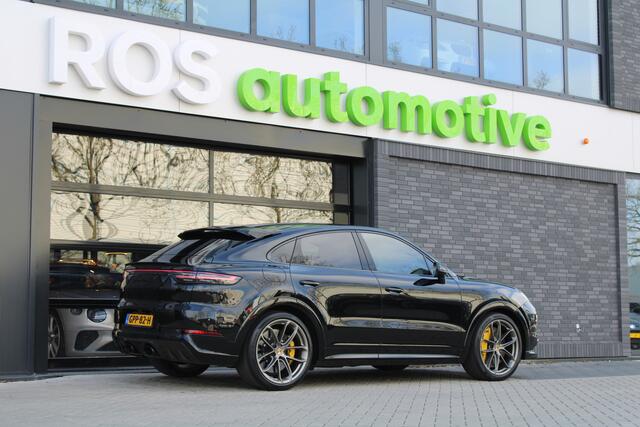 Porsche CAYENNE Coupé 4.0 Turbo S E-Hybrid | UNIEK! | TECHART | BURMESTER | GT PACKAGE | HUD | 360 | TARGET BLUE |