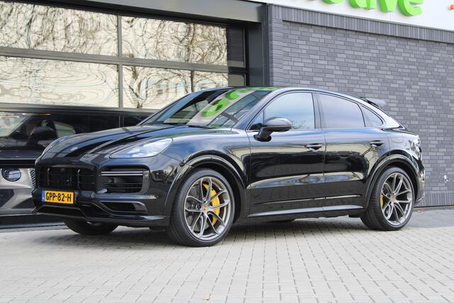 Porsche CAYENNE Coupé 4.0 Turbo S E-Hybrid | UNIEK! | TECHART | BURMESTER | GT PACKAGE | HUD | 360 | TARGET BLUE |
