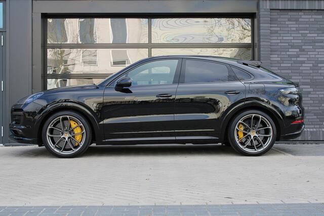 Porsche CAYENNE Coupé 4.0 Turbo S E-Hybrid | UNIEK! | TECHART | BURMESTER | GT PACKAGE | HUD | 360 | TARGET BLUE |