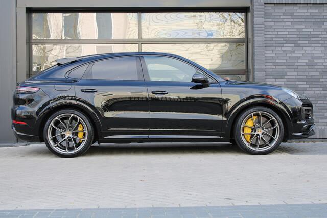 Porsche CAYENNE Coupé 4.0 Turbo S E-Hybrid | UNIEK! | TECHART | BURMESTER | GT PACKAGE | HUD | 360 | TARGET BLUE |