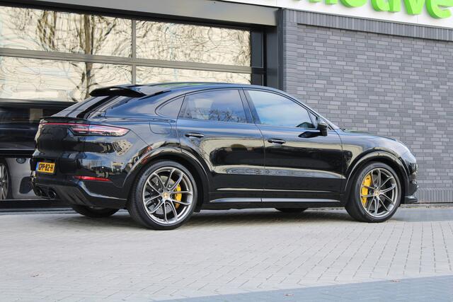 Porsche CAYENNE Coupé 4.0 Turbo S E-Hybrid | UNIEK! | TECHART | BURMESTER | GT PACKAGE | HUD | 360 | TARGET BLUE |