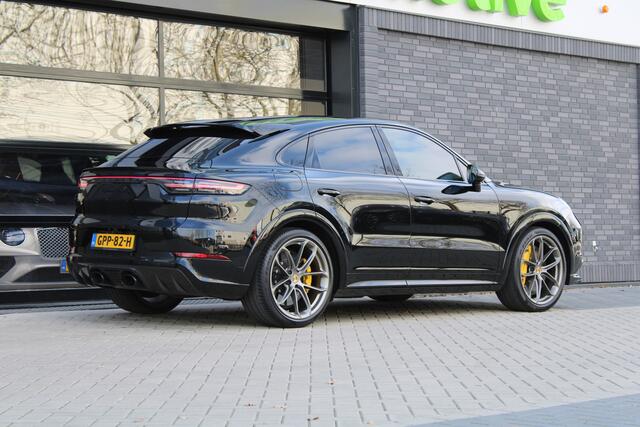 Porsche CAYENNE Coupé 4.0 Turbo S E-Hybrid | UNIEK! | TECHART | BURMESTER | GT PACKAGE | HUD | 360 | TARGET BLUE |