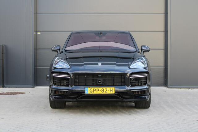Porsche CAYENNE Coupé 4.0 Turbo S E-Hybrid | UNIEK! | TECHART | BURMESTER | GT PACKAGE | HUD | 360 | TARGET BLUE |