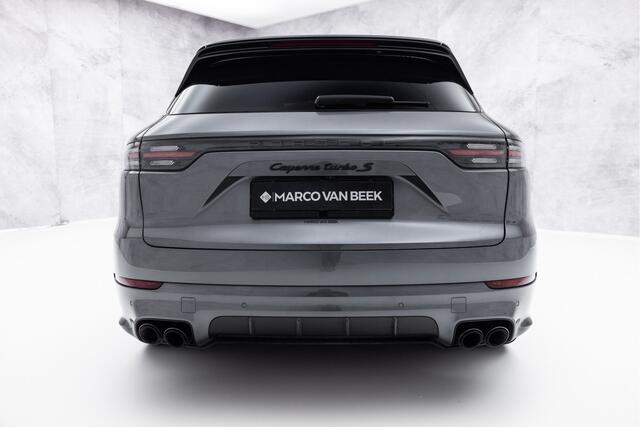 Porsche CAYENNE 4.0 Turbo S E-Hybrid | Carbon | 4W Sturing | Burmester | 22"